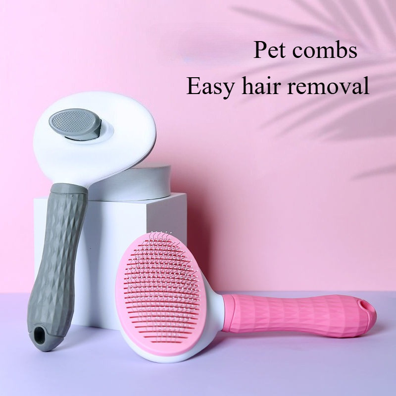 Cat comb hair removal comb hair removal hair removal cleaner one-key hair removal dog comb needle co