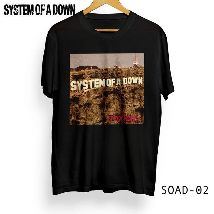 (COD) Kaos System Of A Down - Toxicity - Original New States Apparel - S
