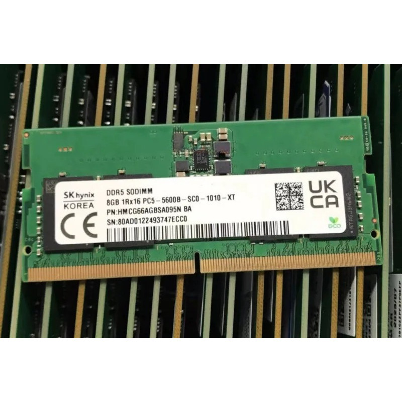 SK hynix 8GB 1Rx16 PC5 5600B DDR5 5600MHz SOMM RAM Original Notebook laptop memory
