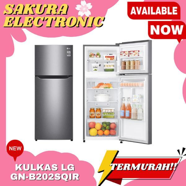 KULKAS LG 2 PINTU GN-B202SQIR 202 LITER LOW WATT | KULKAS 2 PINTU HEMAT LISTRIK