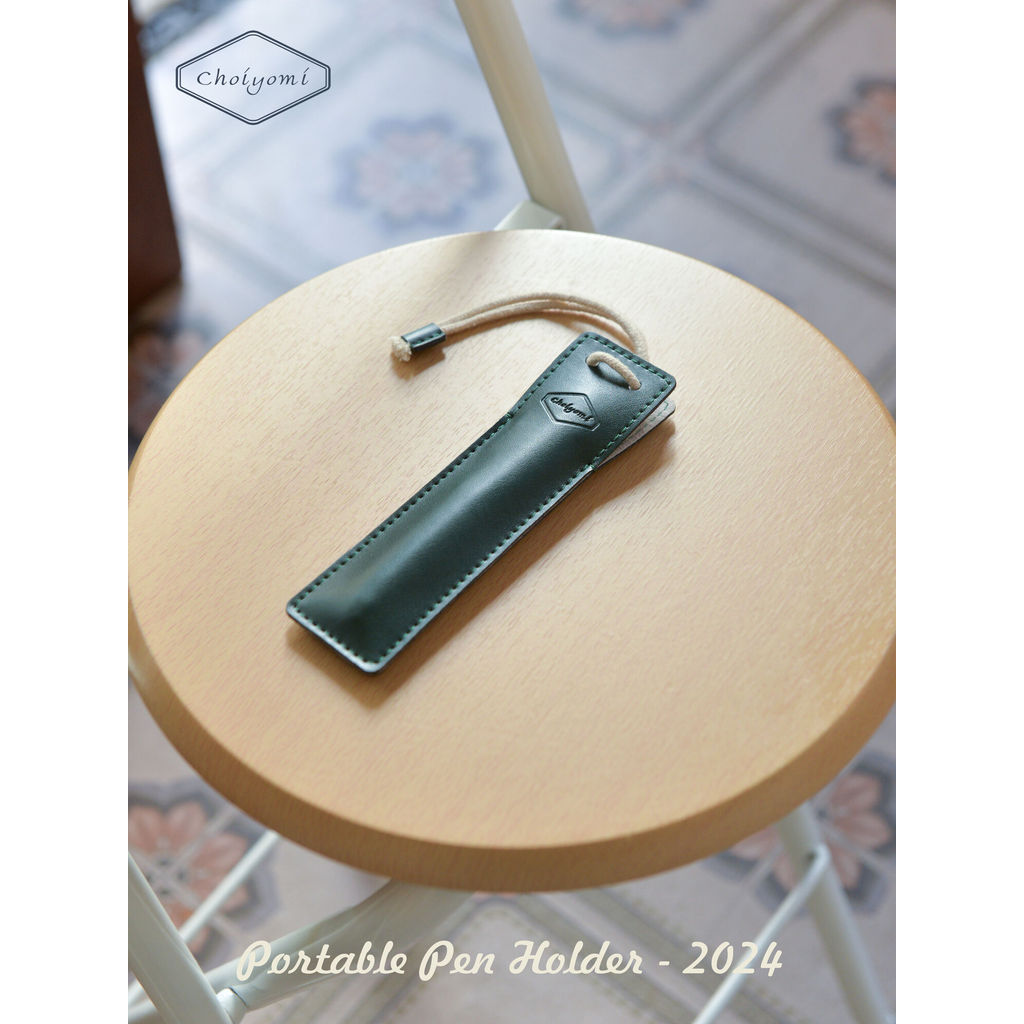 Genuine Leather Pen Bag  Pen Case Pen Genuine Leather Protective Pencil Case