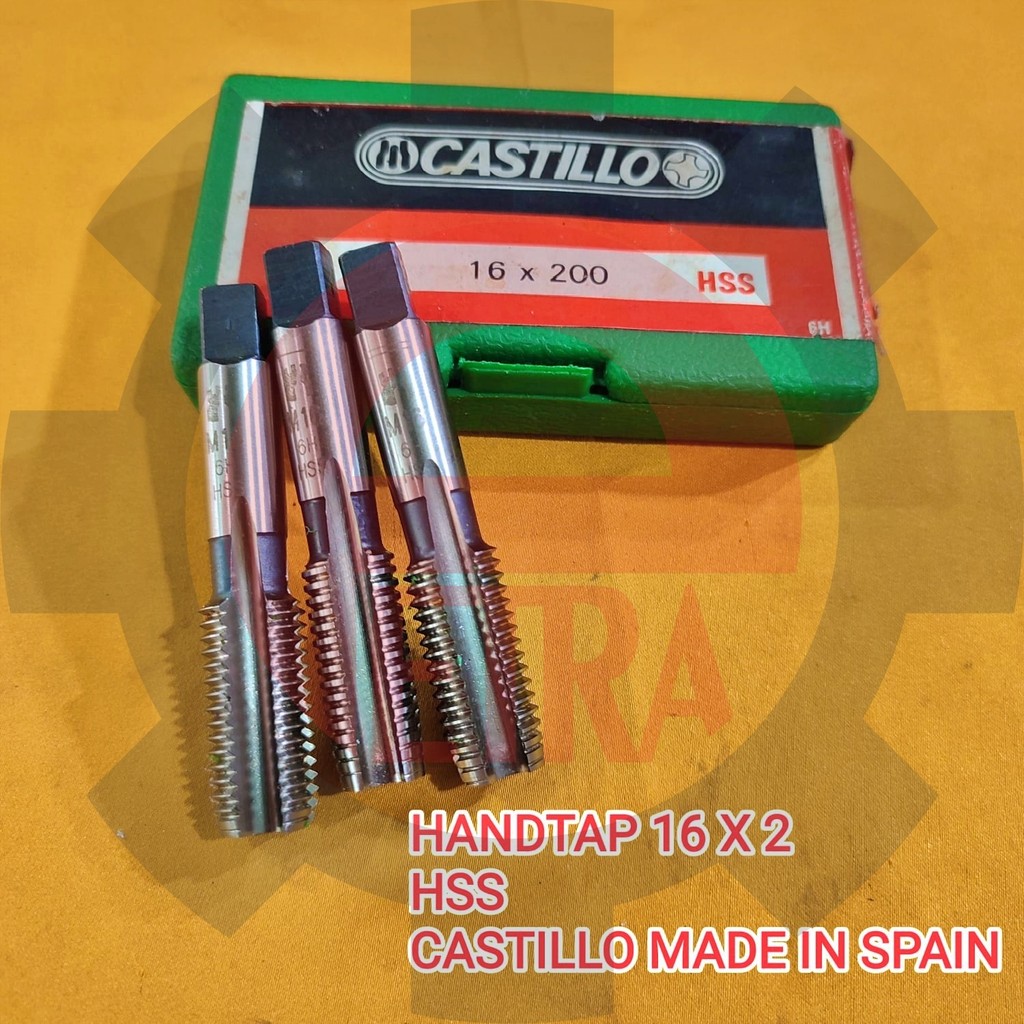 hand tap set M16 X 2 hand tap set castillo spain M16X2