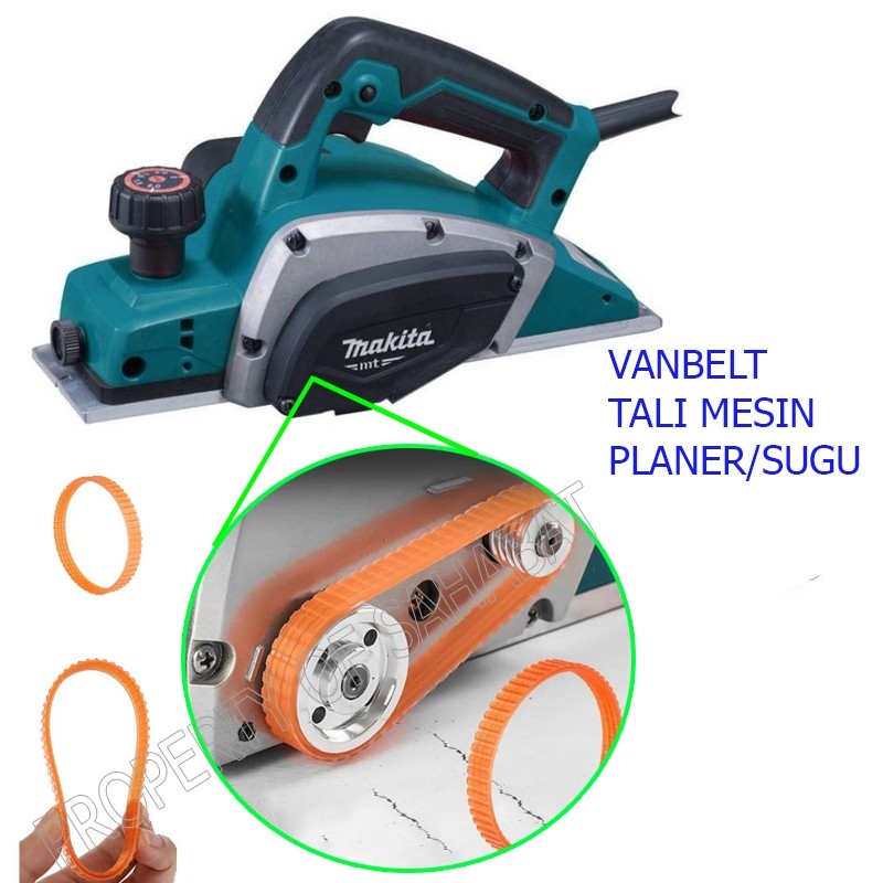 ORIGINAL VANBELT PLANER / FAN BELT SUGU / V - BELT KETAM FUJIYAMA UNTUK MAKITA MAKTEC JLD APR