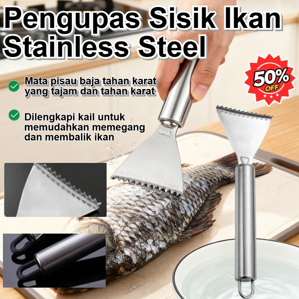 Pengupas Sisik Ikan Baja Stainless /Pengupas Sisik Ikan Stainless Steel/Pengerik Sisik Ikan Stainles