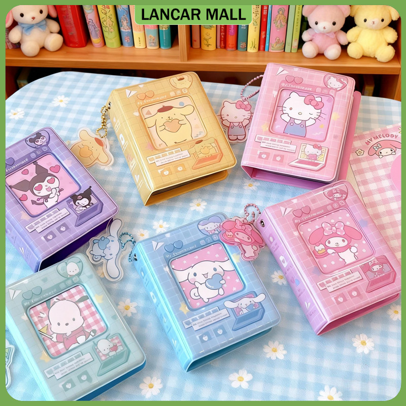 40 Slot Polaroid Photocard Binder Aesthetic Buku Kartu Kpop Sanrio Photocard Album - Desain Aestheti