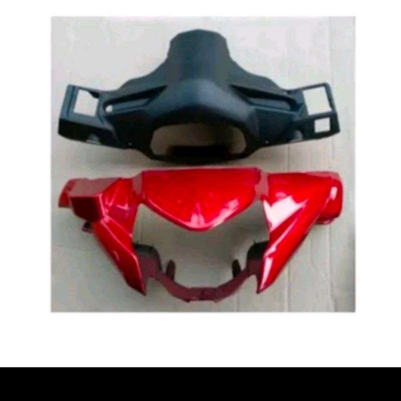 BATOK DEPAN BELAKANG YAMAHA VEGA ZR 2009 2010 MERAH FERARI