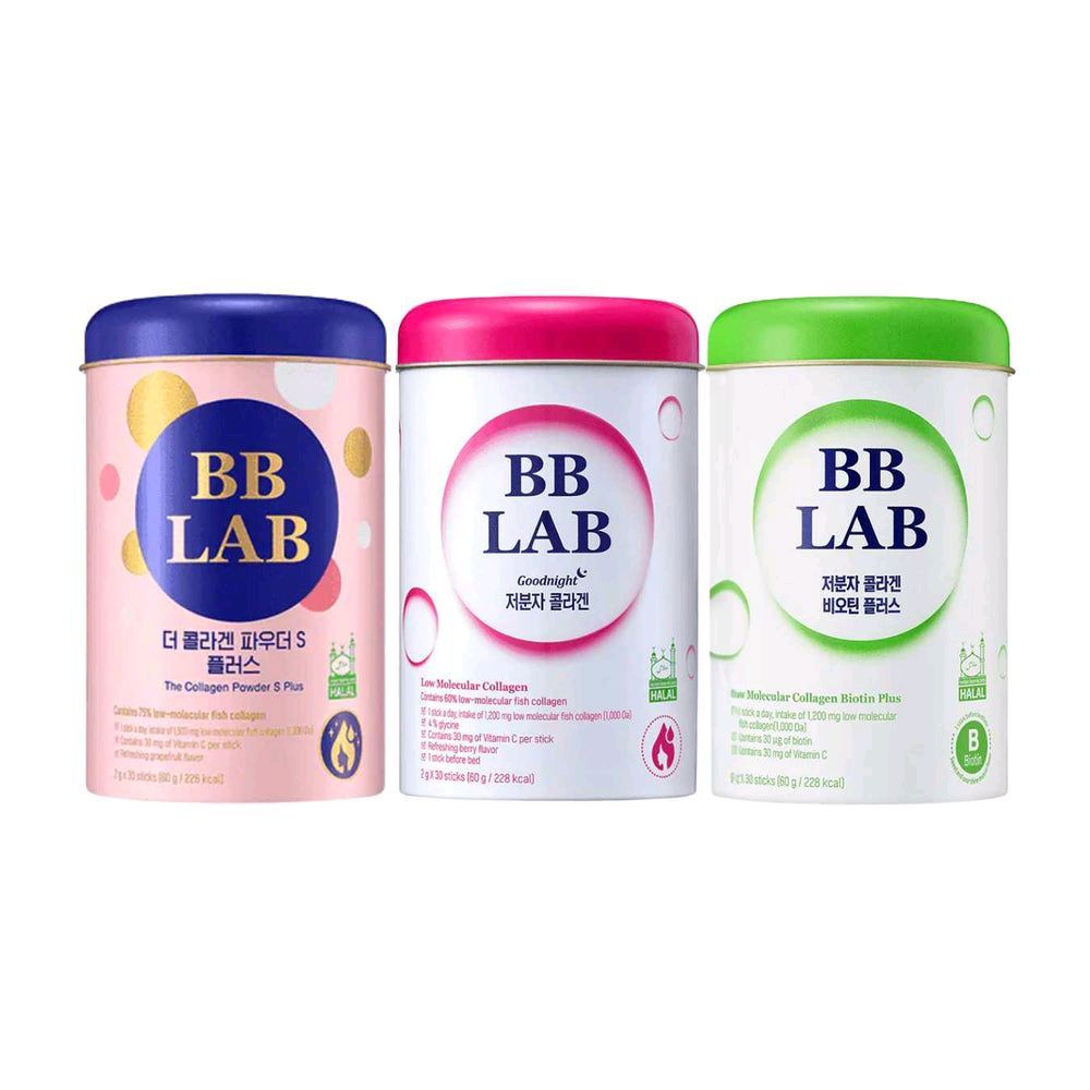 BB Lab The Collagen Powder S | BB Lab Low Molecular Collagen Biotin Plus | BB Lab Good Night Low Mol