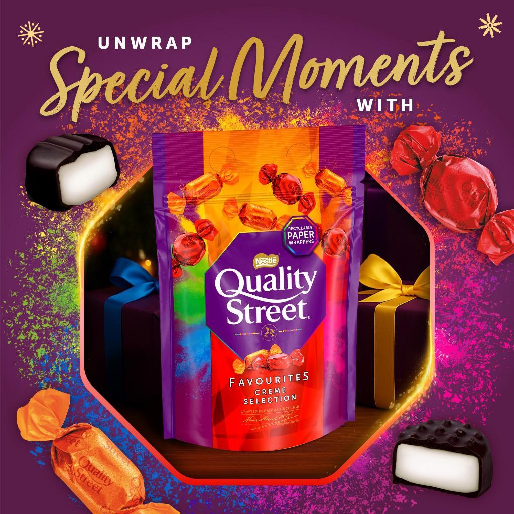 Nestle Quality Street Favourites Creme Selection 281gram asal Eropa