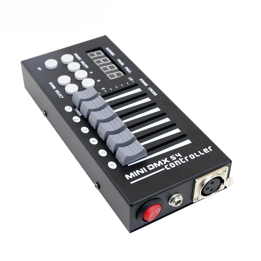 Handheld MINI Dmx Console DJ Controller Lighting Stage 54ch DMX Controller For Home KTV Light Effect