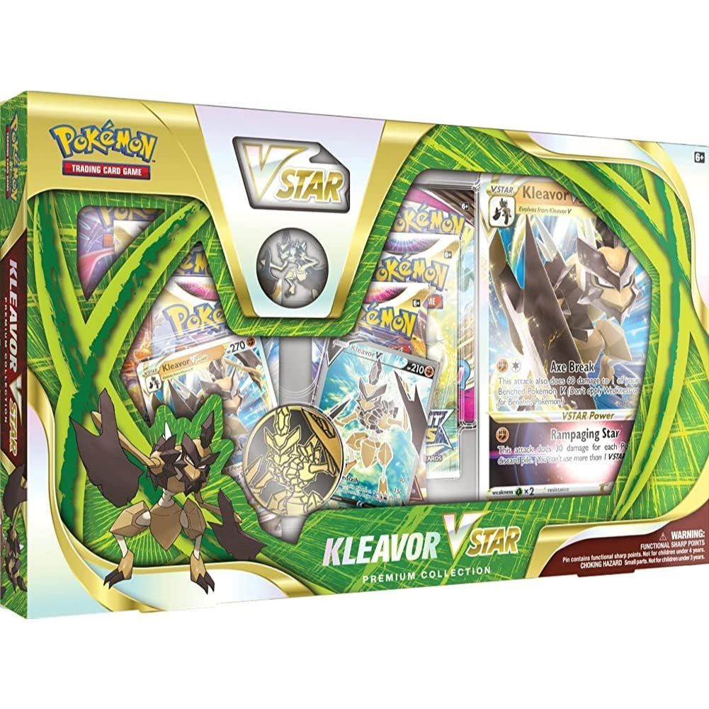 New Pokemon Tcg: Kleavor Vstar Collection Box