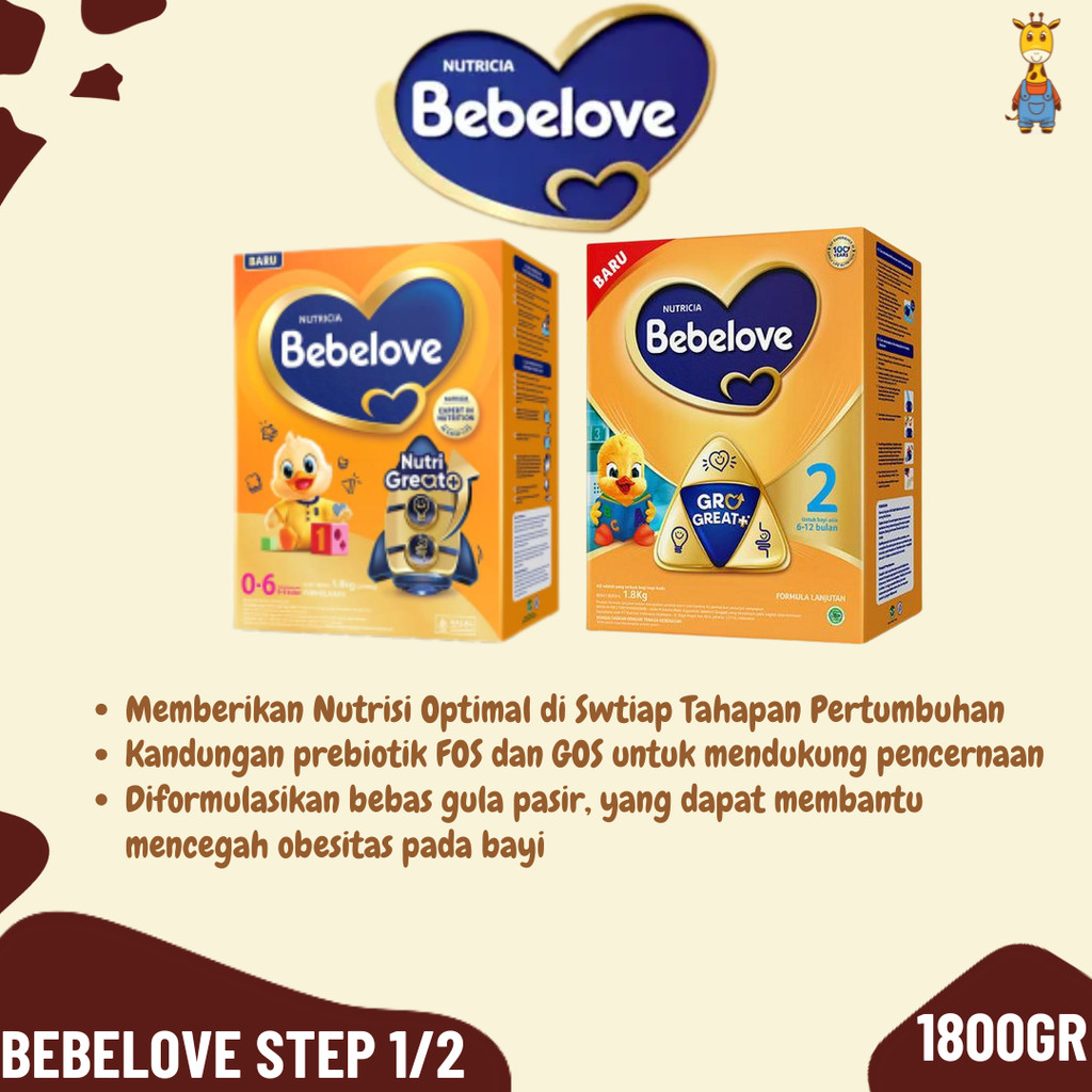 Bebelove 1800gr - Susu Formula Bayi
