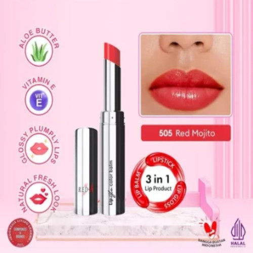 RED A LIP GLO CL BALM 505 R.MJ 2GR