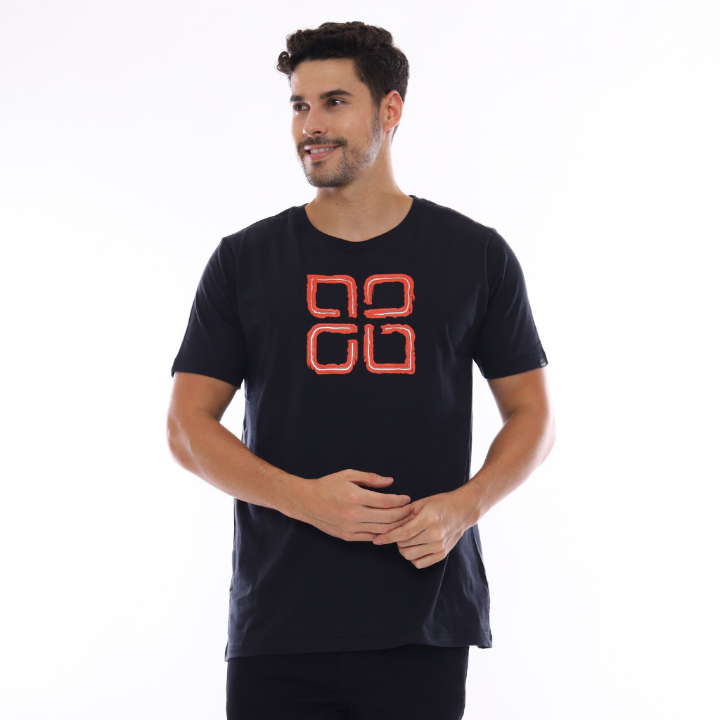 ORI  Insight Kaos Lengan Pendek Pria Volcano Tee Planet Surf Tee