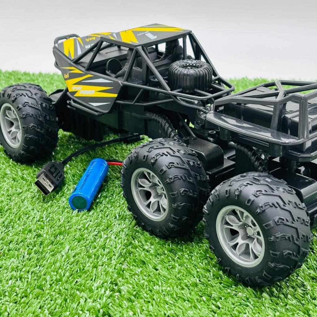 MIRACLE ONLINE SHOP Mainan Anak Mobil remote Control Offroad 6 roda Charger - Mobil Jeep Remot