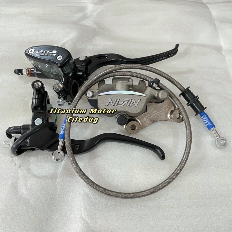Paket Master Rem Rcb Kaliper Nissin Samurai Selang Rem TDR Rx King Vixion Beat Scoopy Mio Jupiter FU