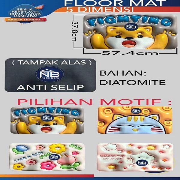 KESET KAKI ANTI SLIP MOTIF KARAKTER / FLOOR MAT ANTI SLIP