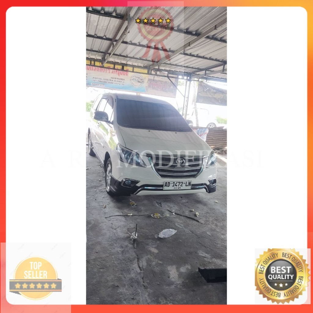 BODY KIT body kit Bodykit Kijang Innova / inova Luxury 2013-2015 Body Kit Toyota Innova / inova 2013