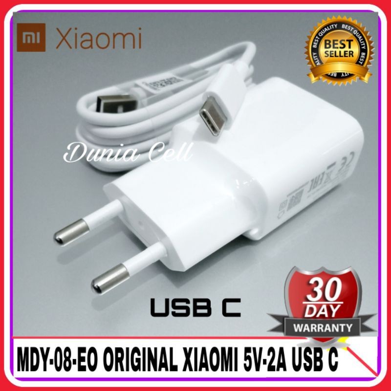 Charger Xiaomi Mi A1 ORIGINAL 100% Xiaomi Resmi Indonesia USB Type C