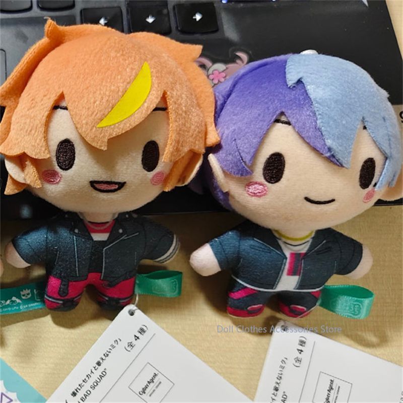 Shinonome Akito Aoyagi Toya Anime Project Sekai Colorful Stage Feat 10CM Plush Doll Pendant Backpack