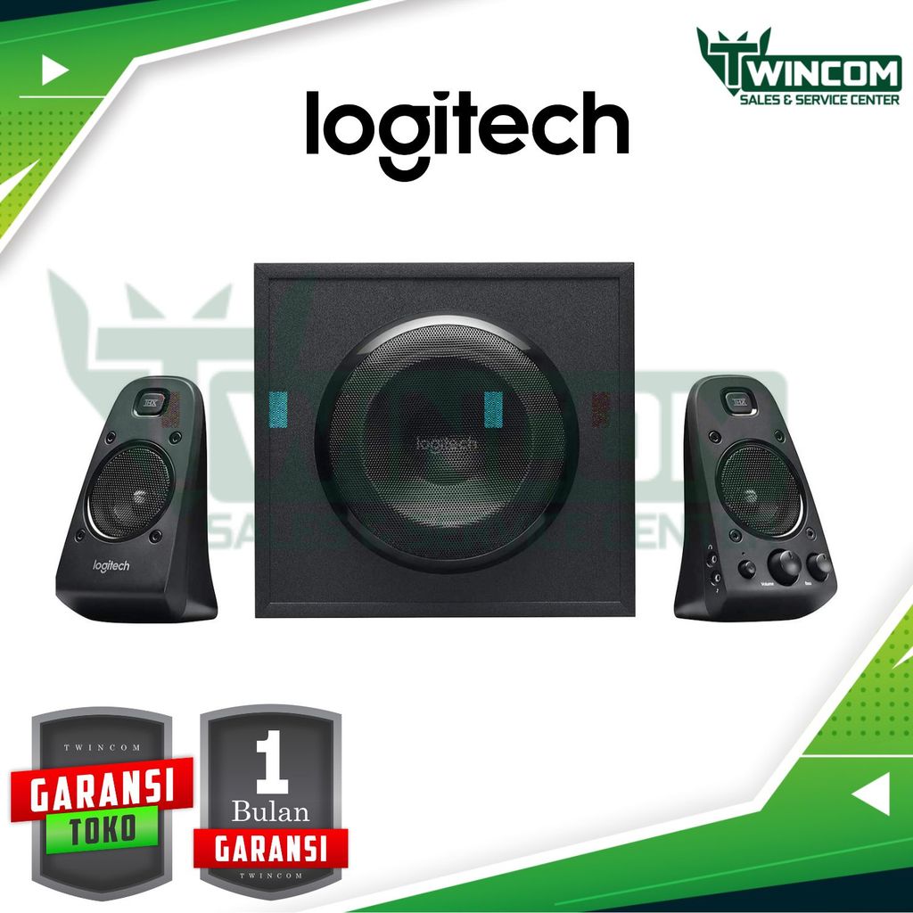 Logitech Z623 System With Subwoofer and Optical Input Speaker