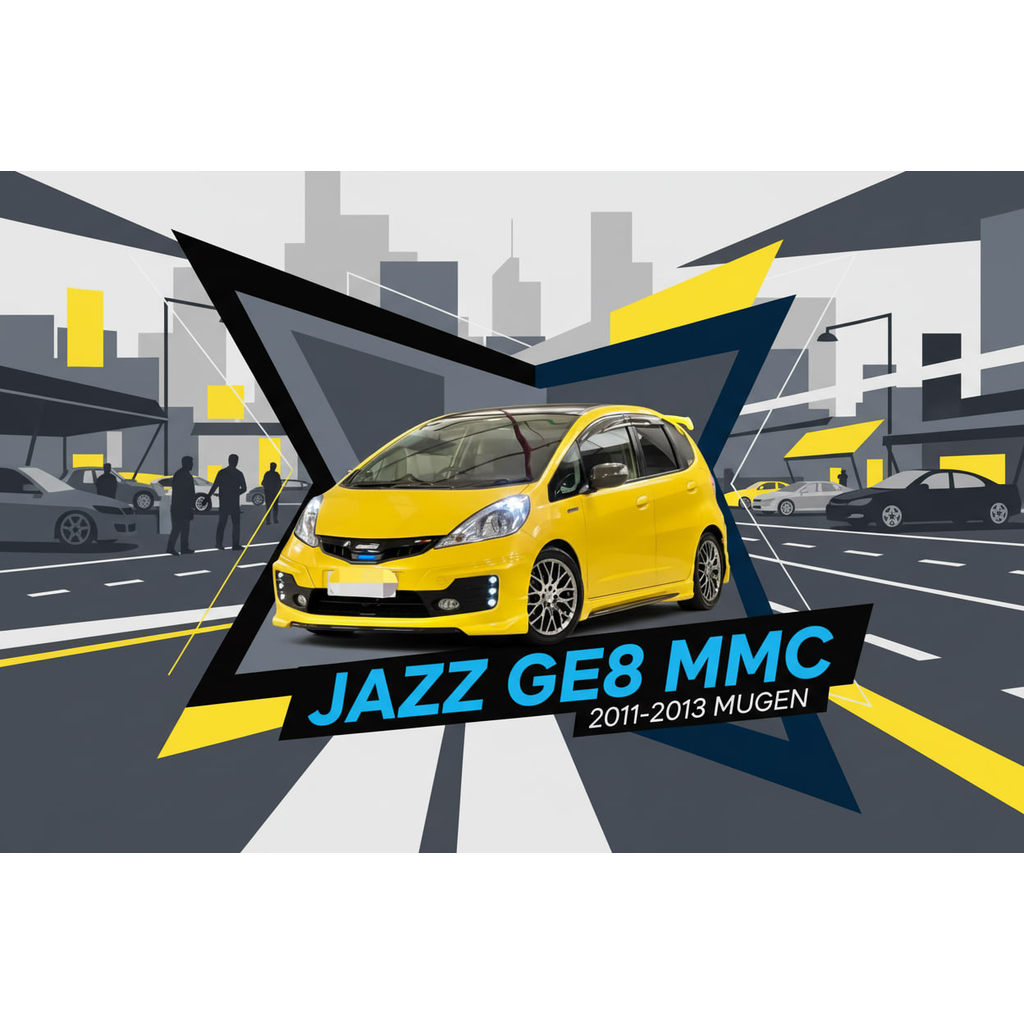 Bodykit Honda Jazz Mugen Ge8 2011-2013 Mmc Add On