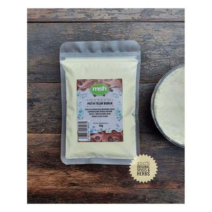MSH Putih Telur Bubuk 50gr