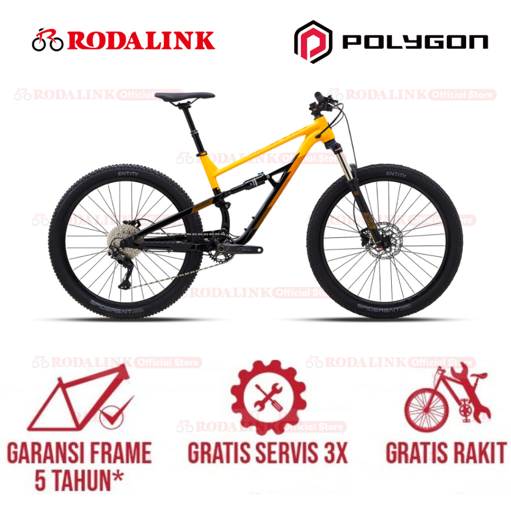 PROMOPolygon Sepeda MTB Dual Suspensi Siskiu D6 | MTB Full SuspensionREADY