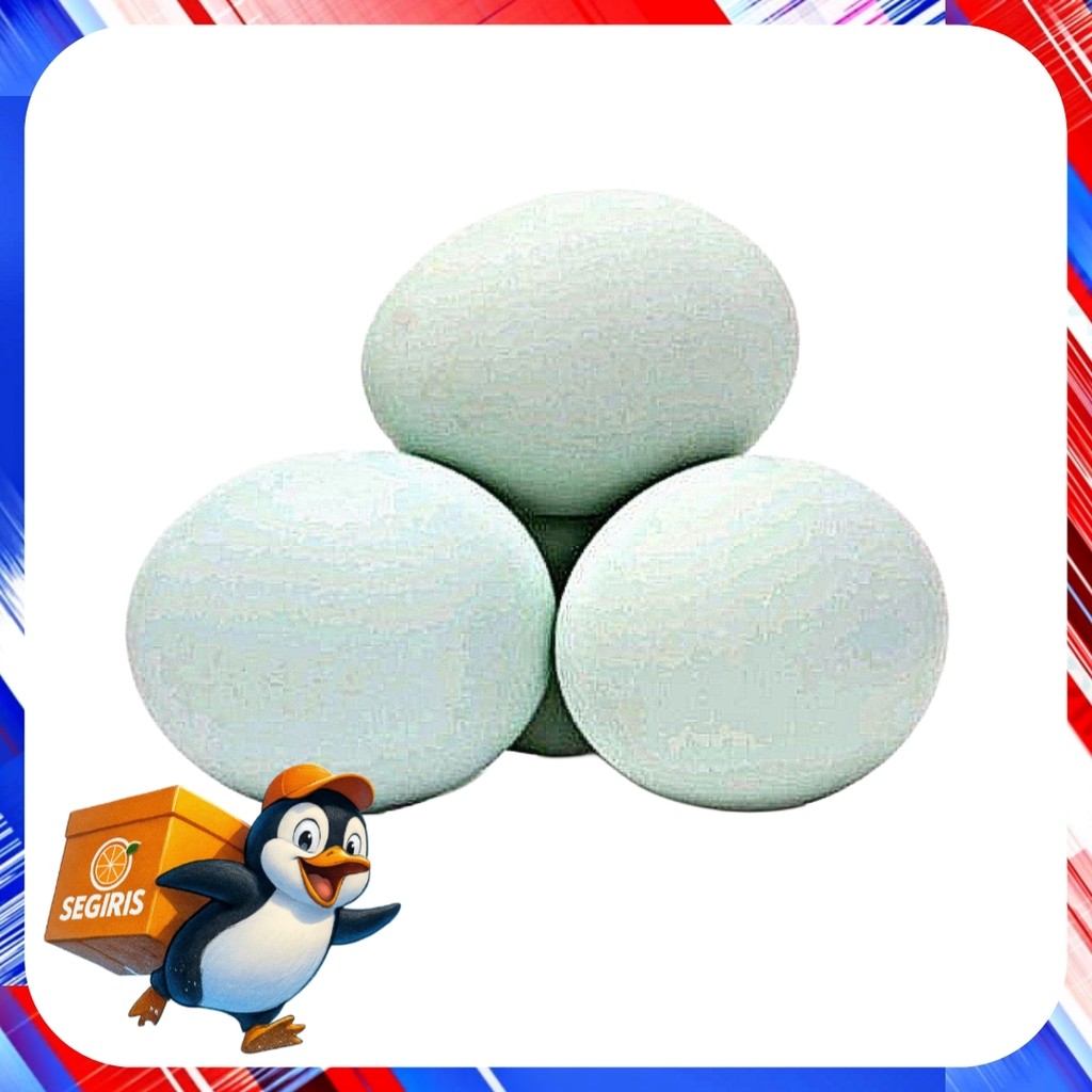 Telur bebek mentah lokal kalimantan