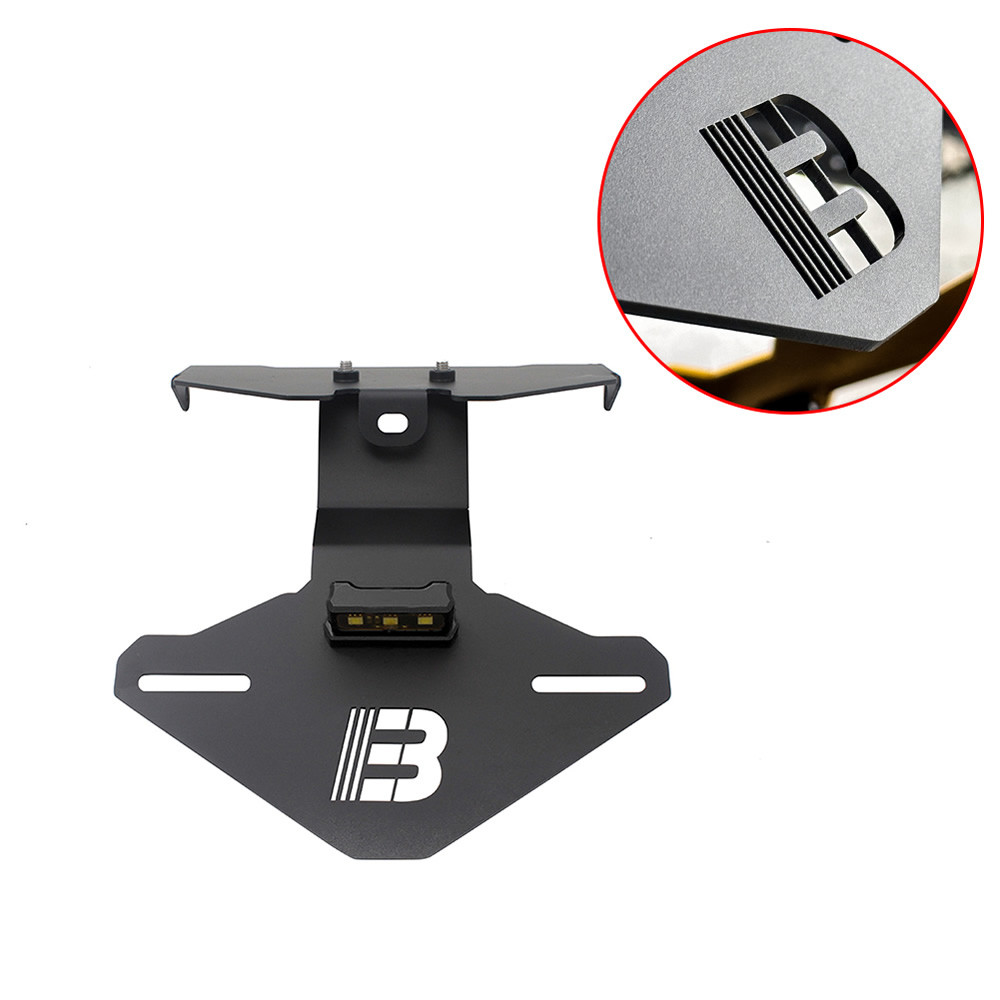 Semspeed For Honda PCX125 PCX160 2021-2022 2025 Motorcycle Rear LED License Plate Holder Bracket Lig