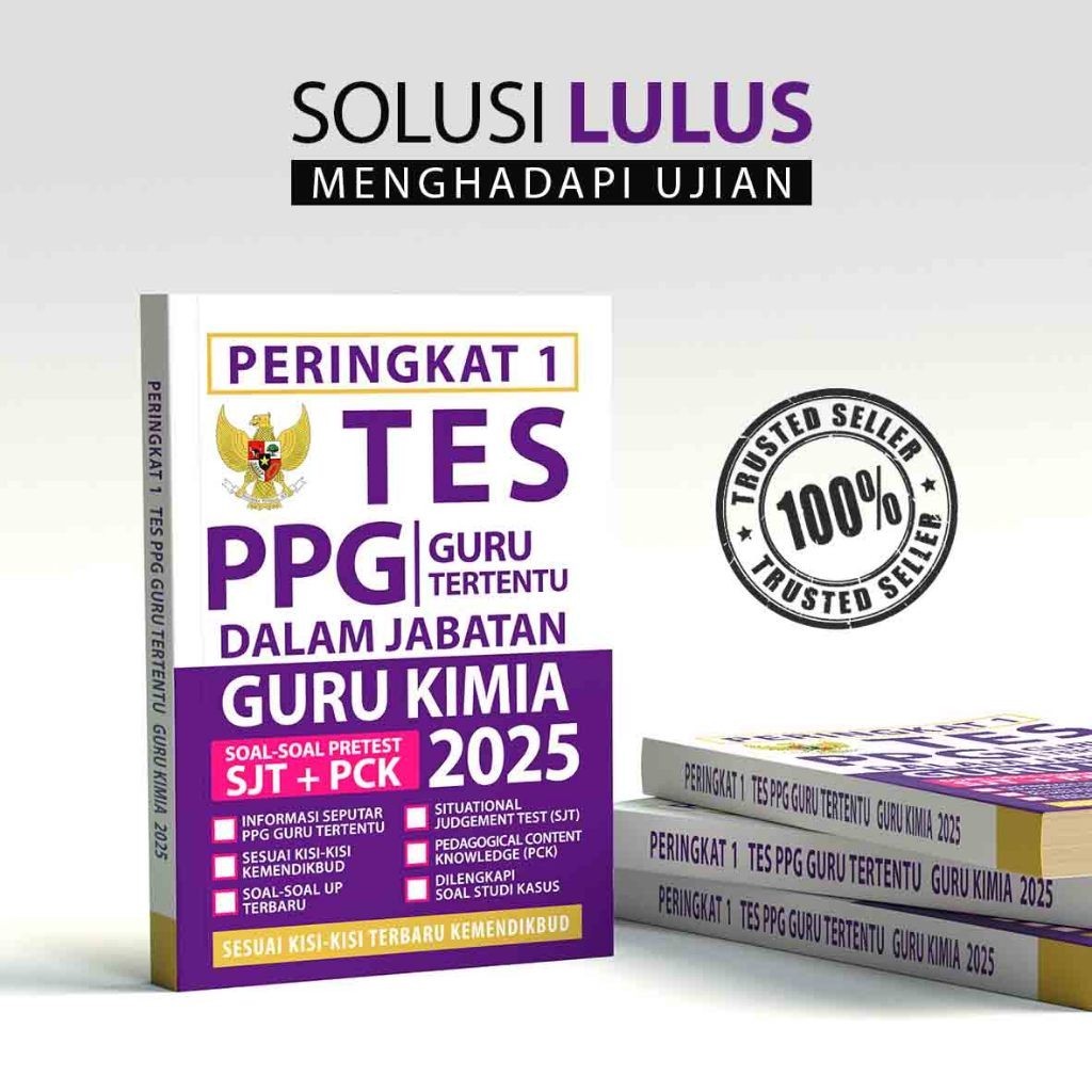 Buku PPG Guru Tertentu Guru Kimia 2025 - PPG Guru Dalam Jabatan Guru Kimia 2025 - Media Eduka