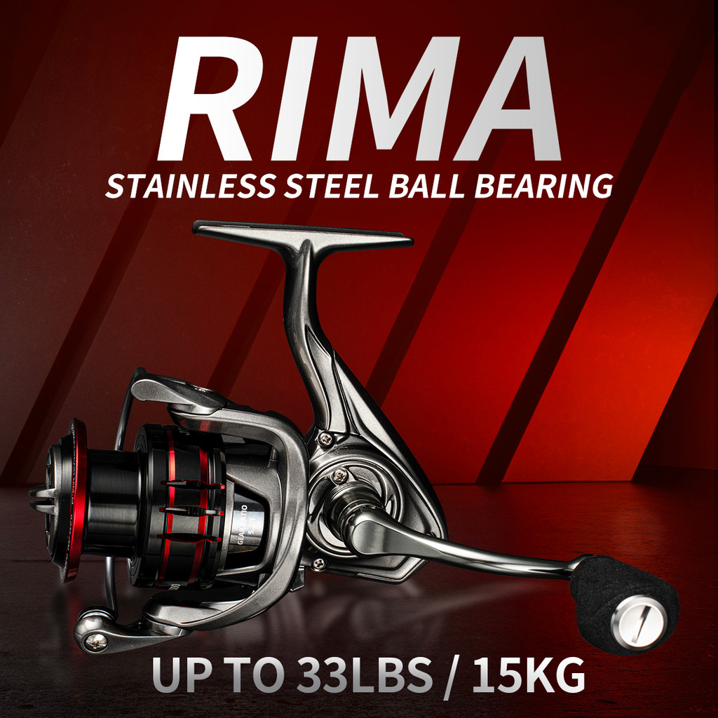Johncoo Rima SPinning Fishing reel 2000 -5000 size powerful Fishing reel Anti Corrosion Saltwater Fi