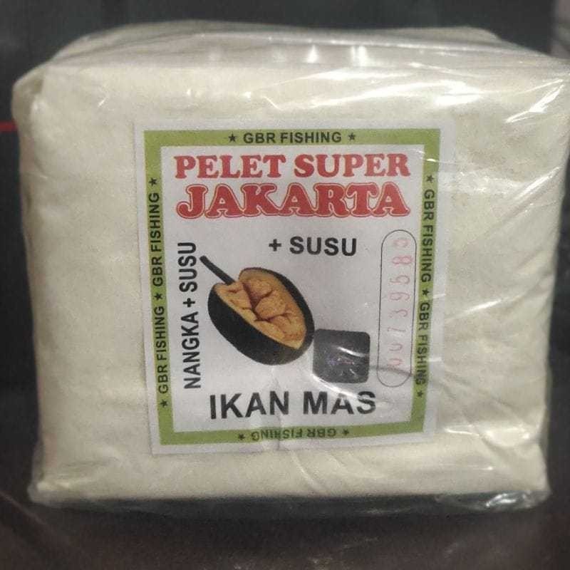 PELET JAKARTA NANGKA SUSU//UMPAN PUTIH//UMPAN PANCING//UMPAN IKAN MAS//UMPAN TEPUNG YURI//UMPAN TEPU