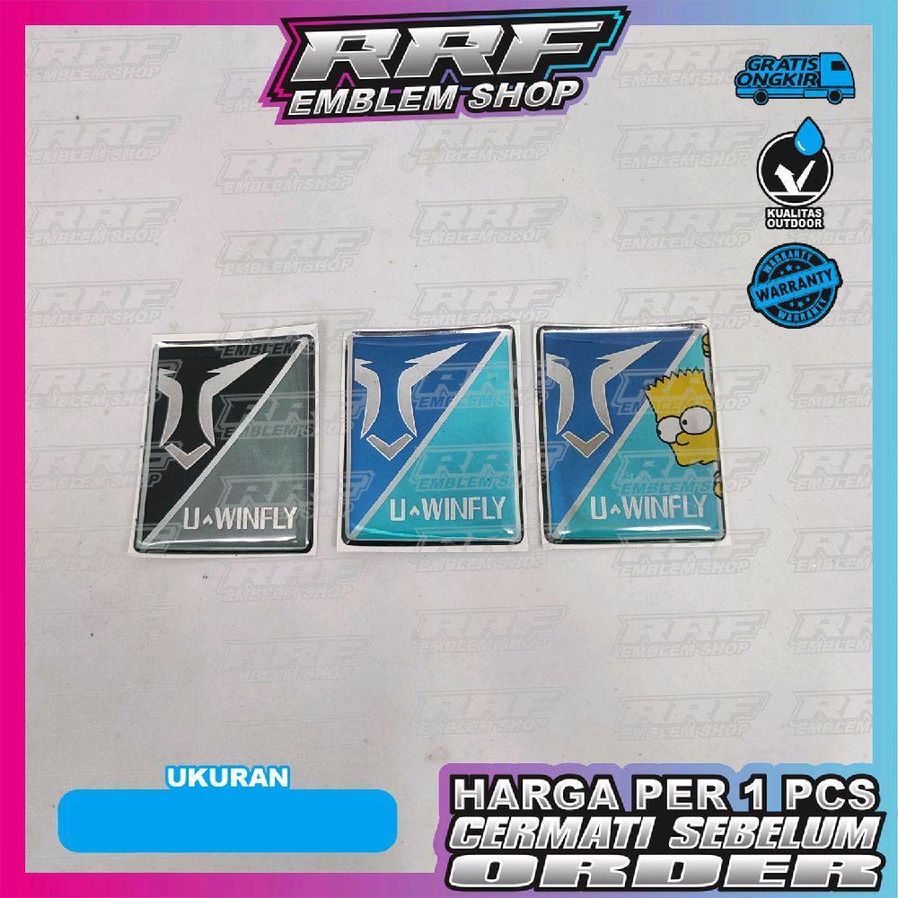 Emblem timbul DASI U WINFLY, Emblem DASI U WINFLY T3