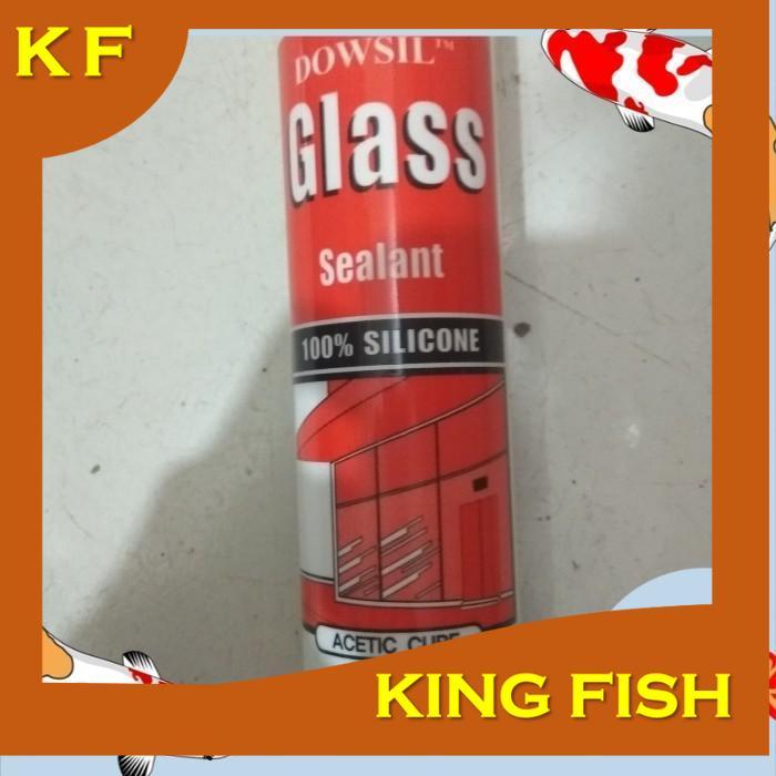 aquarium lem glass sealant silicone LEM TABUNG KACA