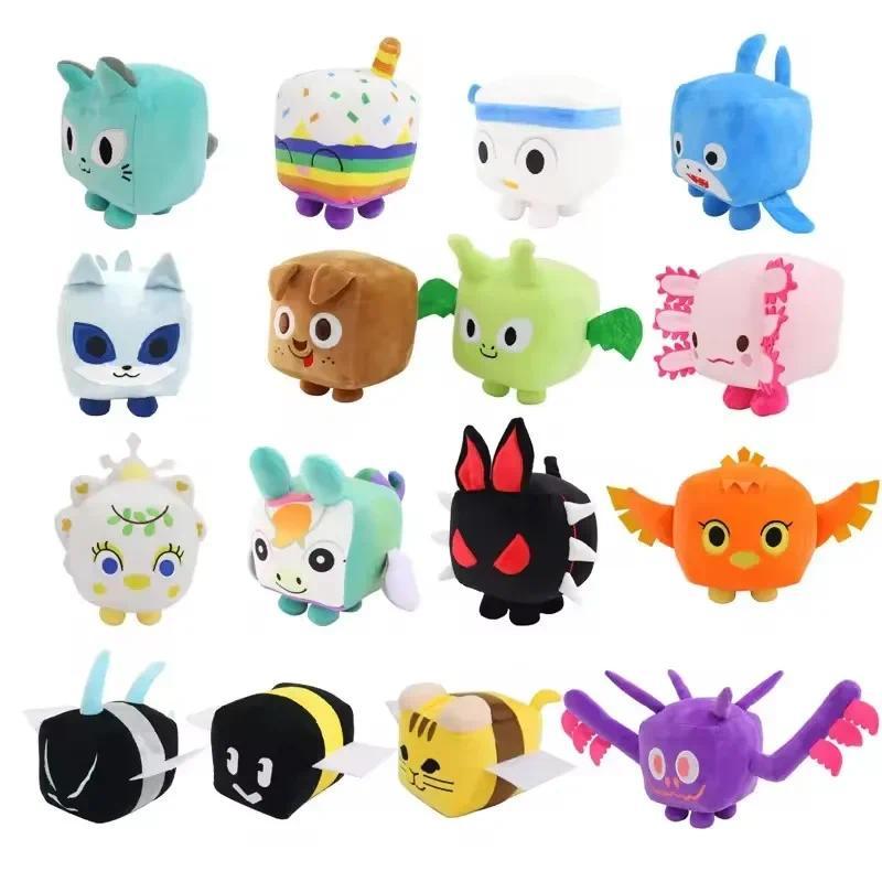 Pet Simulator X Cat Plushie Doll Big Games Plush Toy Stuffed Animal Bat Bee Axolotl Shark Horse Cute