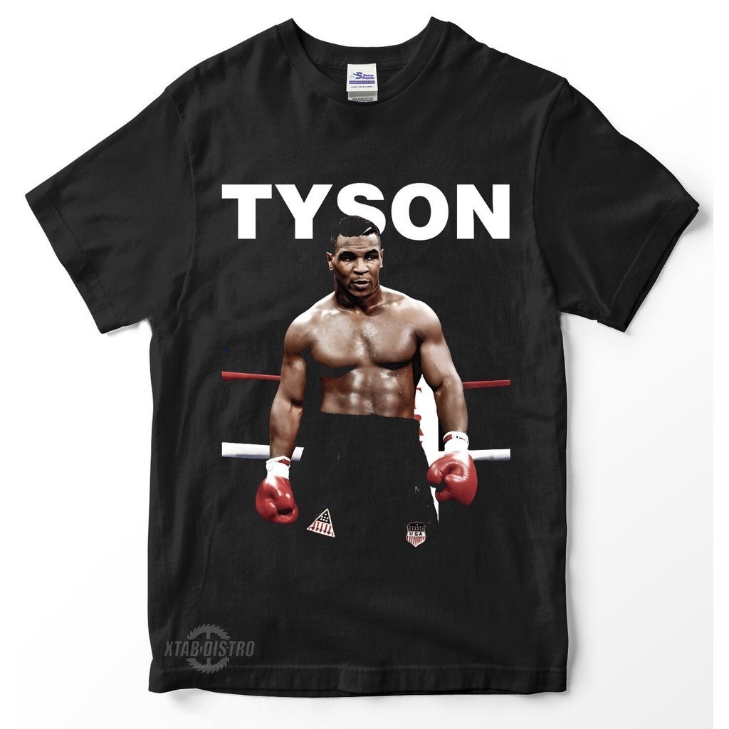 . kaos MIKE TYSON iron mike Premium tshirt vintage mike tyson