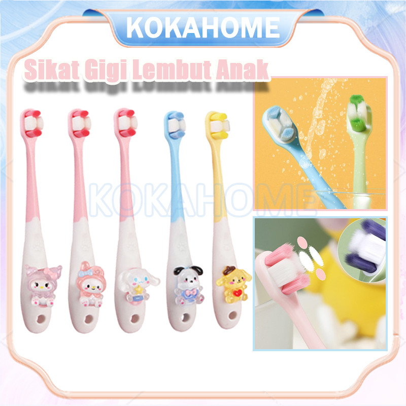 Sikat Gigi Anak Lembut Gosok Gigi Lucu 2-7tahun/Sikat Gigi Anak/Sikat Gigi Bayi Lembut Lucu