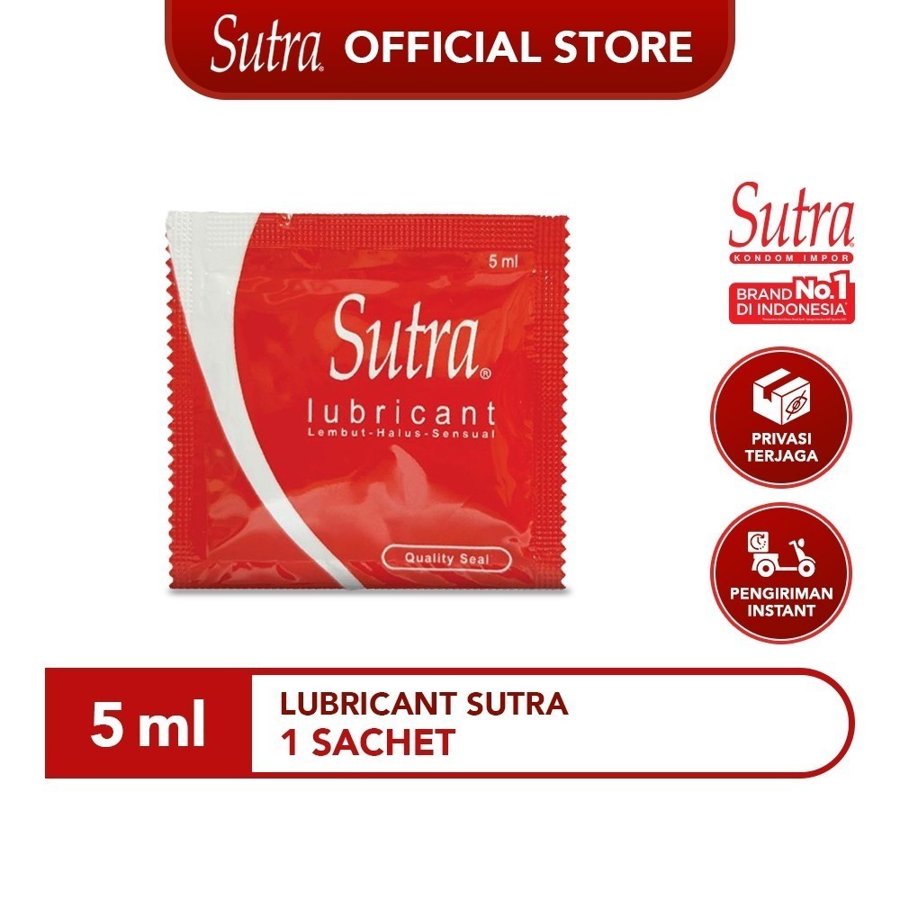 PROMO HARGA MURAH!!! Lubricant Sutra 1 Sachet / Pelumas Lebih Licin Saat Main