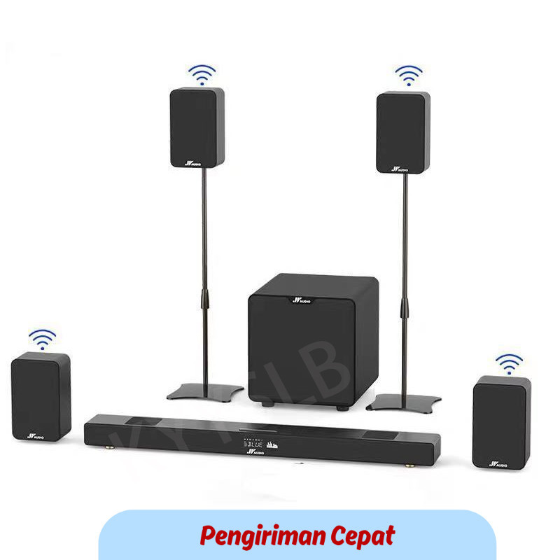 PCP Wireless Subwoofer Blueteeth Home Theater Set TV Mobile Phone Karaoke Soundbar Speaker K Song Sp