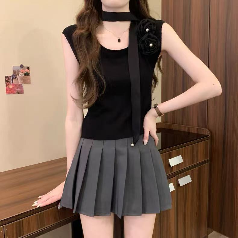 Baju Kemeja Wanita Hitam Fit Body Kekinian Korean Style Terbaru 2026 Blouse Wanita Elegan Dan Modis