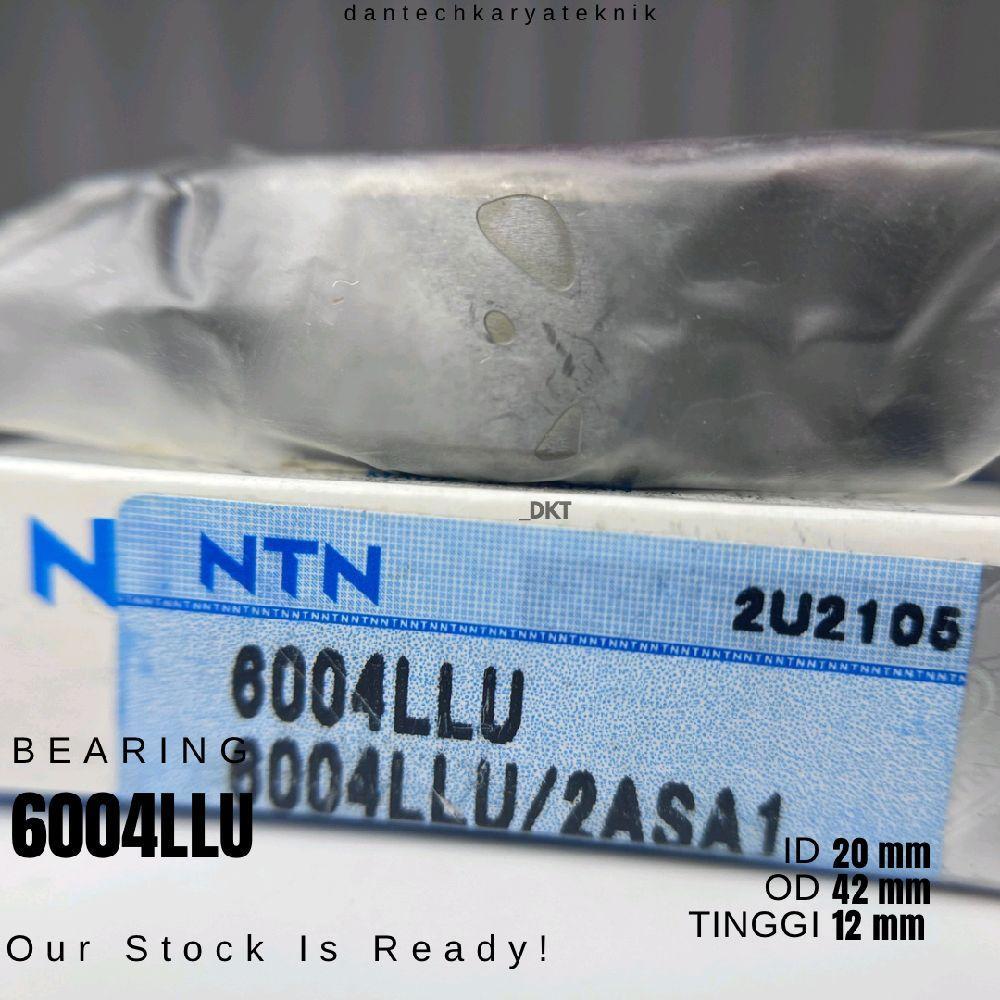 Bearing 6004 LLU Tutup Karet Untuk Sepeda Motor Bearing 6004LLU Original NTN