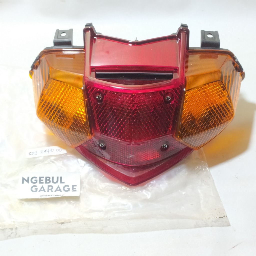 Reflektor Belakang VEGA ZR Lama Assy MERAH ORANGE ORANGE YAMAHA ORI 5D9 H4710 00 LOSTPACK