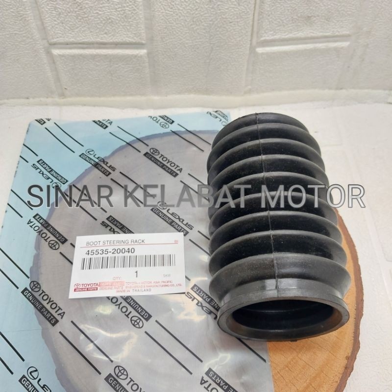 KARET BOOT STEER STIR RACK STEERING TOYOTA CORONA CARINA ORIGINAL