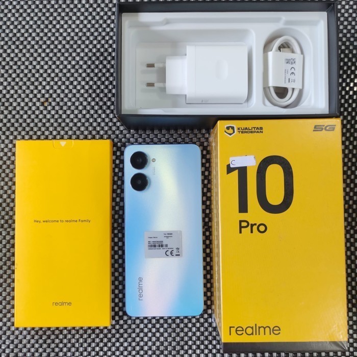 Realme 10 Pro 5G Ram 8/128GB | Ram 8/256GB Second Resmi Gadget Style Store