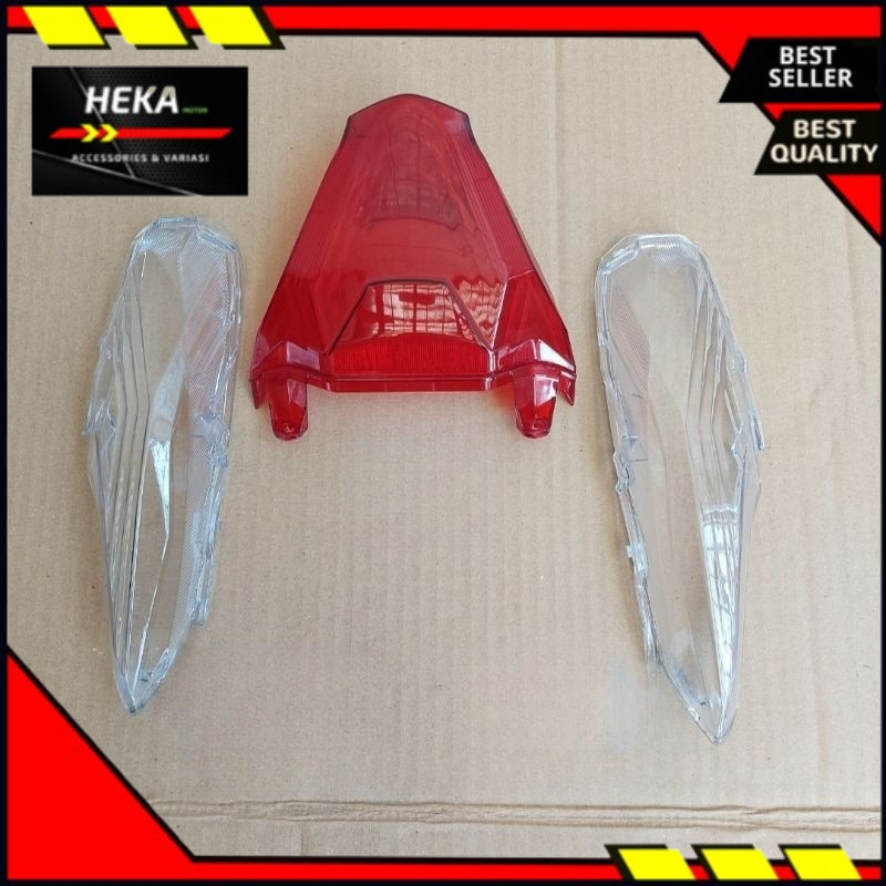 Heka Motor Mika Lampu Stop Plus Sein Belakang Honda Beat NEW LED Beat Deluxe K1A Street 2020 2021 20