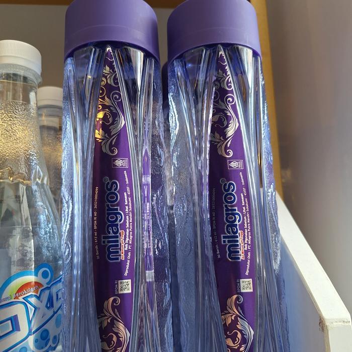 SATU KARDUS ISI 12 MILA-GROS AIR MINUM PH TINGGI  Water milagros Botol Susu