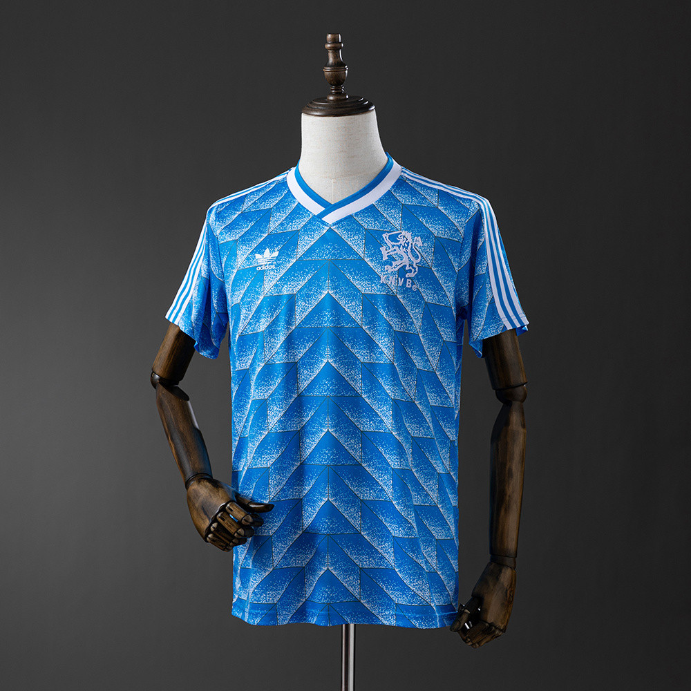 Jersey Retro 1988 Holland Home Retro T shirt pria