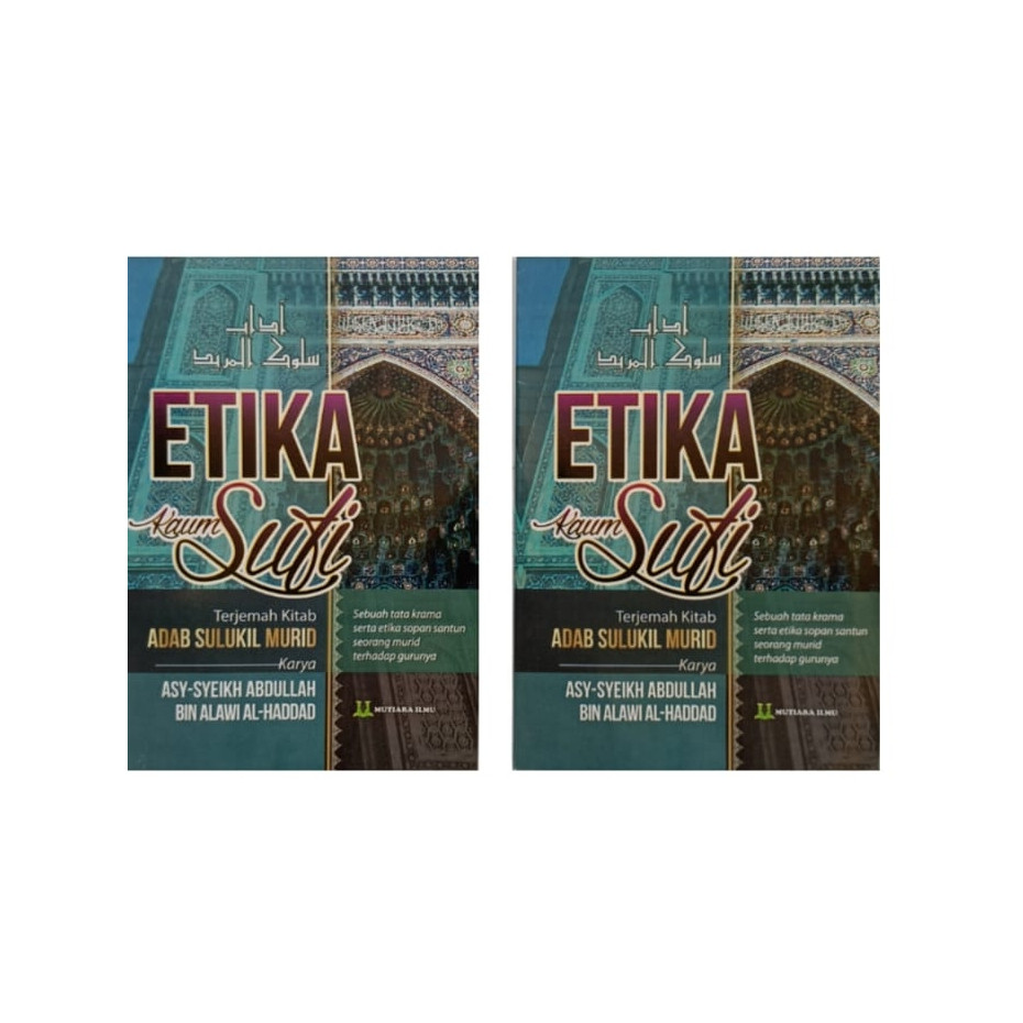 Etika Kaum Sufi Terjemah Adab Sulukil Murid / Adab Sulukil Murid Indo