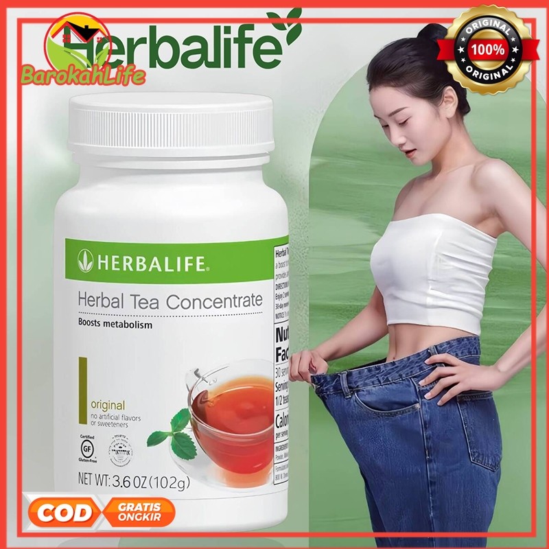 Herbalife Original 100% Herbalife Herbal Tea Concentrate Original 102g/Teh Konsentrat Herbal Rasa Or