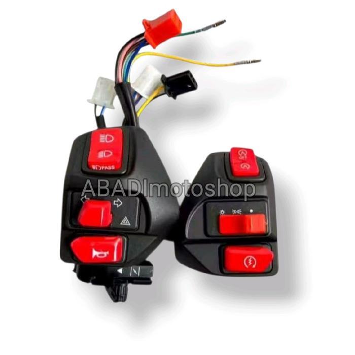 Saklar Set Vietnam Mio Jupiter Mx Jupiter z Vega Xeon dll - VIETNAM RED